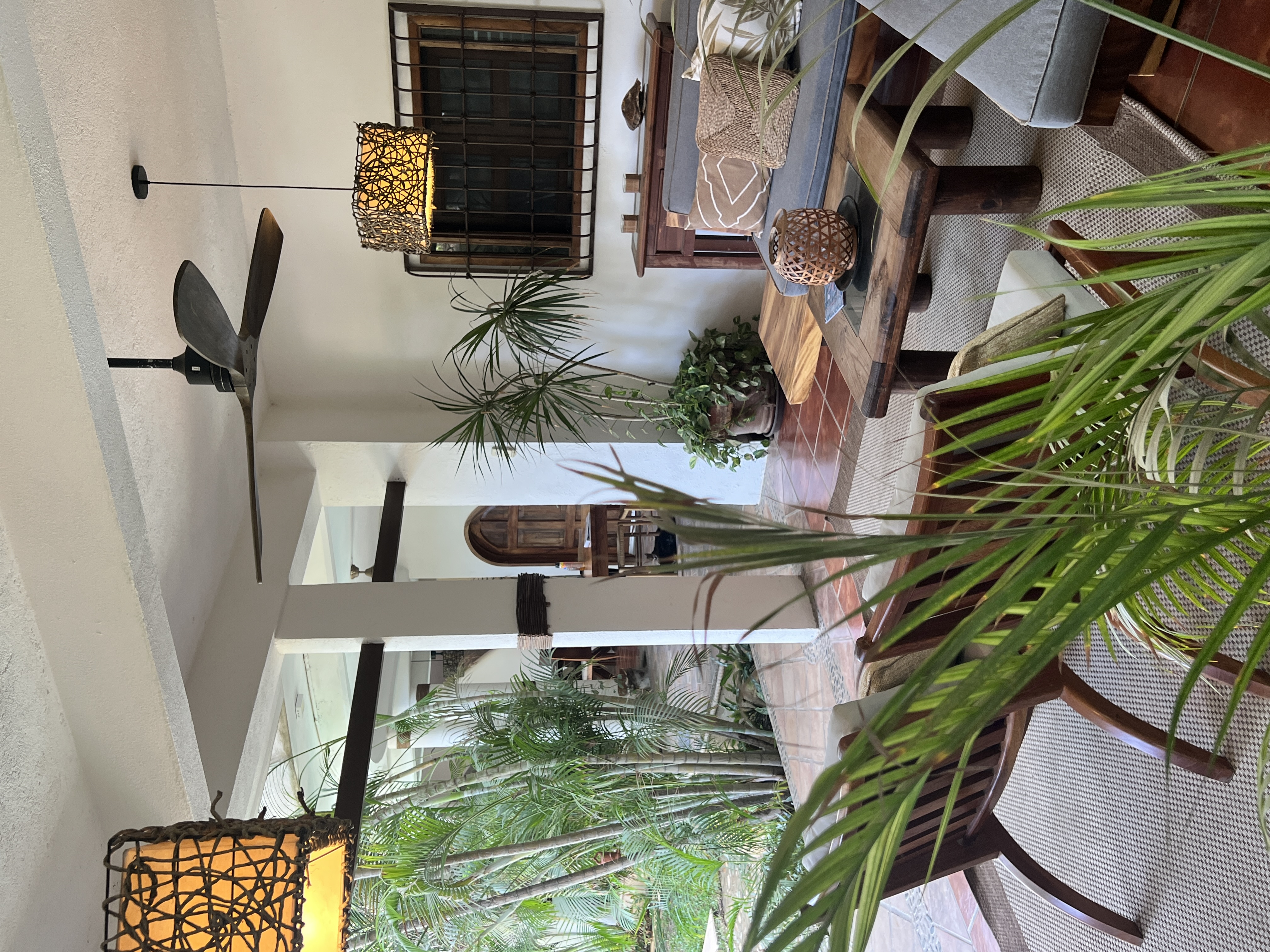 Open-air living area