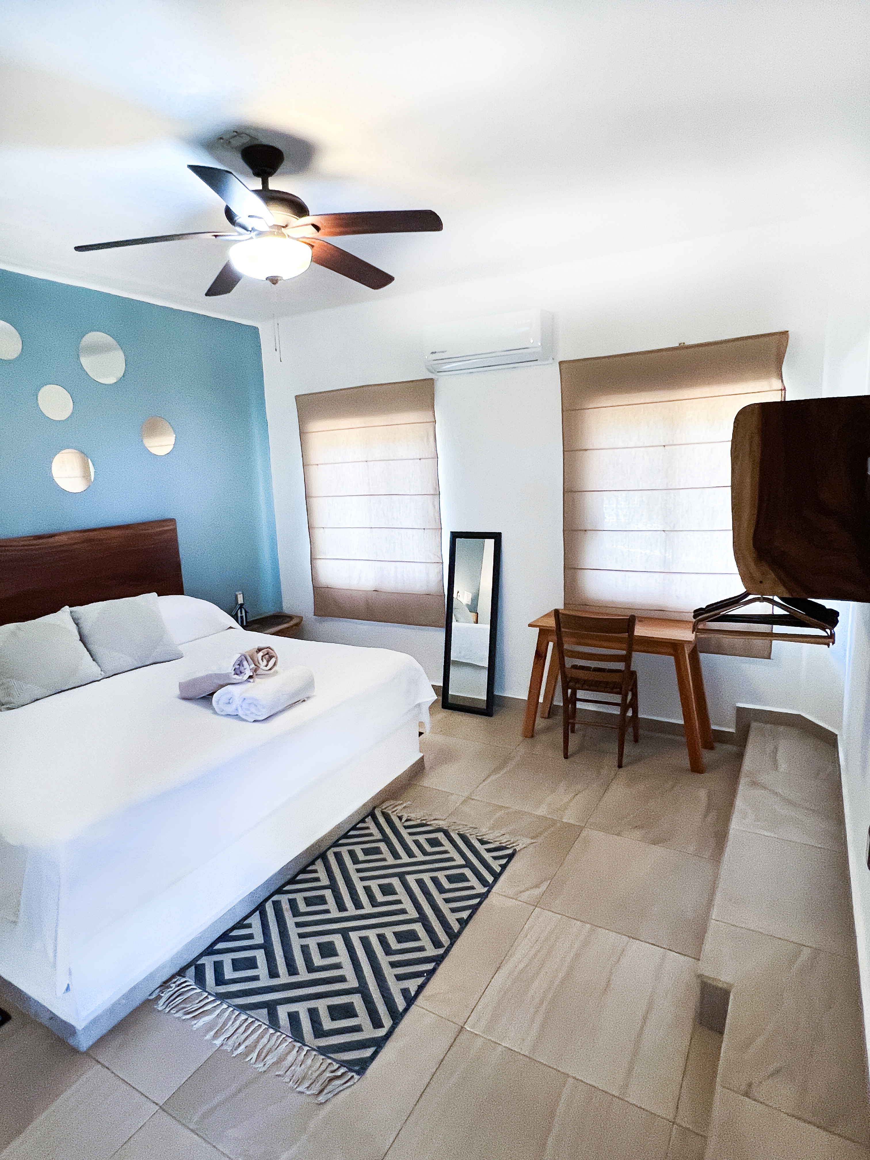 Comfortable guest bedroom