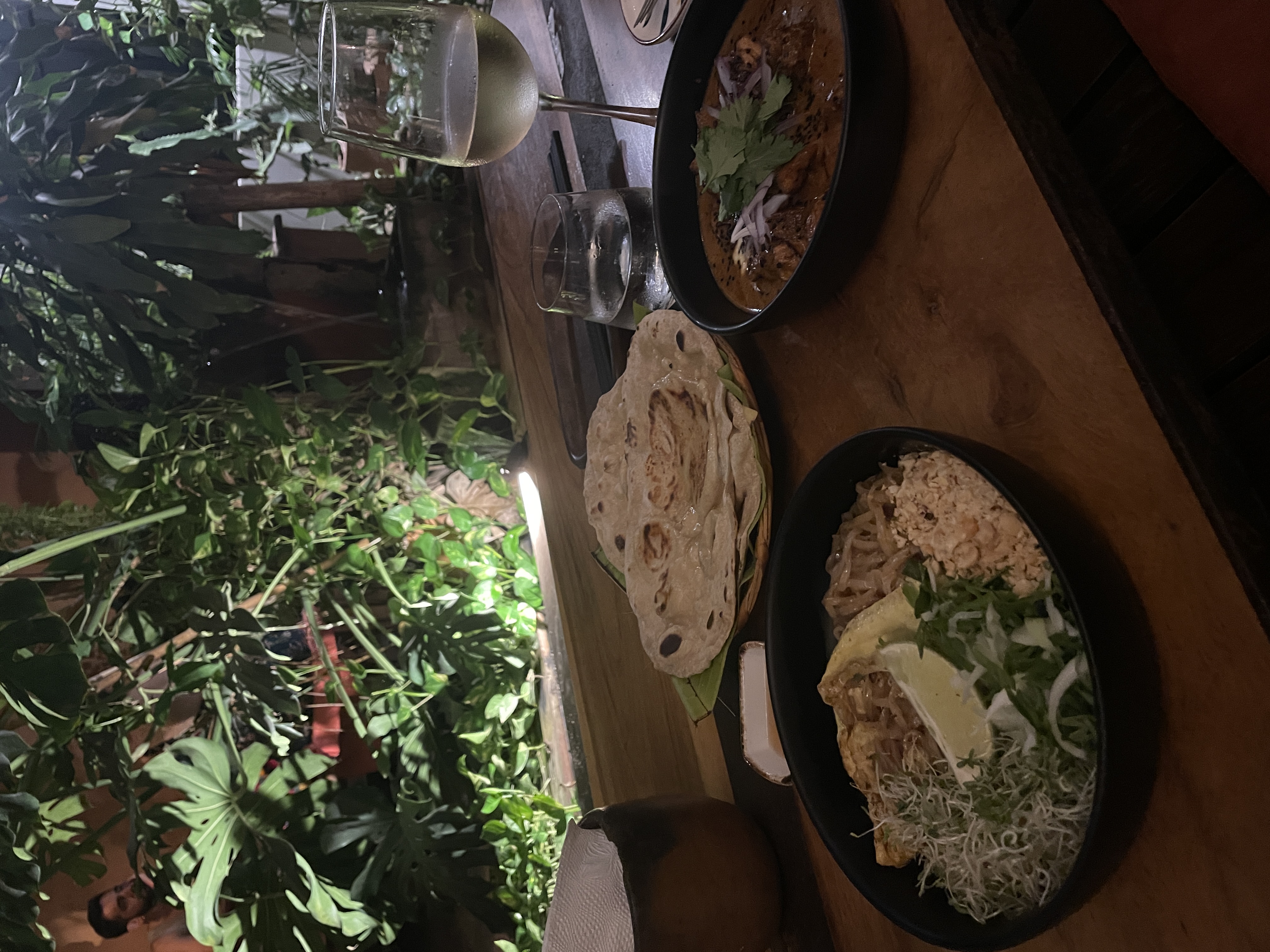 Outdoor dining in Puerto Escondido